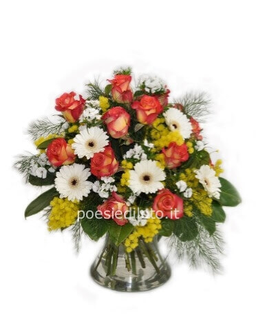 Bouquet di fiori assortiti grande