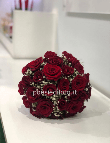 Bouquet rose rosse