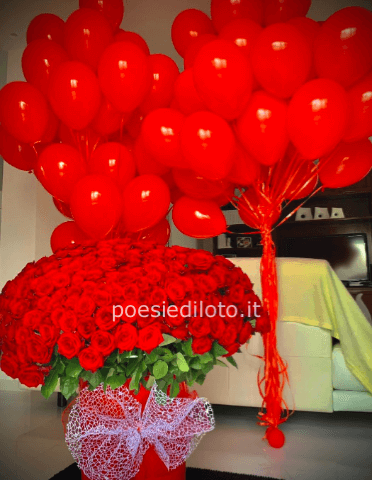 Rose rosse a stelo lungo 100