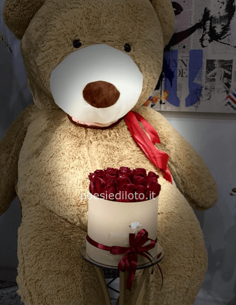 BOX LOVE MEDIO ROSE ROSSE