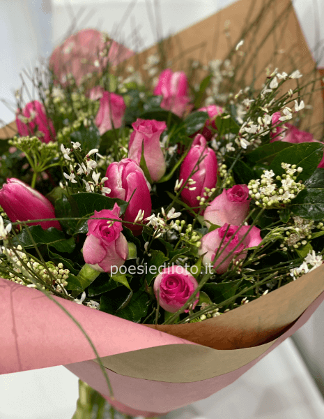 BOUQUET COLORATO MISURA MEDIA 