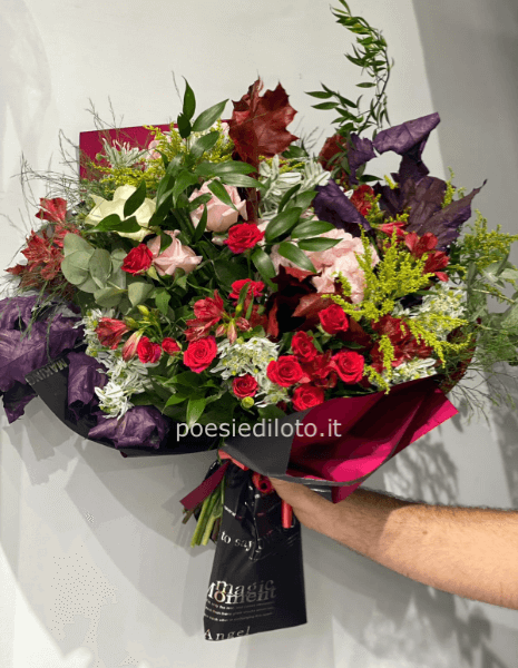 BOUQUET COLORATO stello lungo