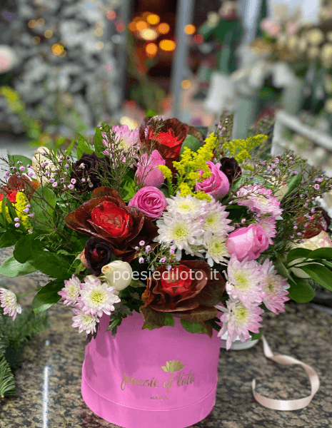 box floreale misura piccola 